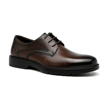 Round Toe Leather Shoes